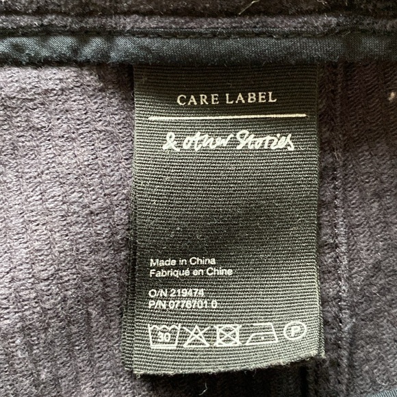 & Other Stories Straight Leg Los Angeles Atelier Corduroy Pants 6 - Picture 8 of 9